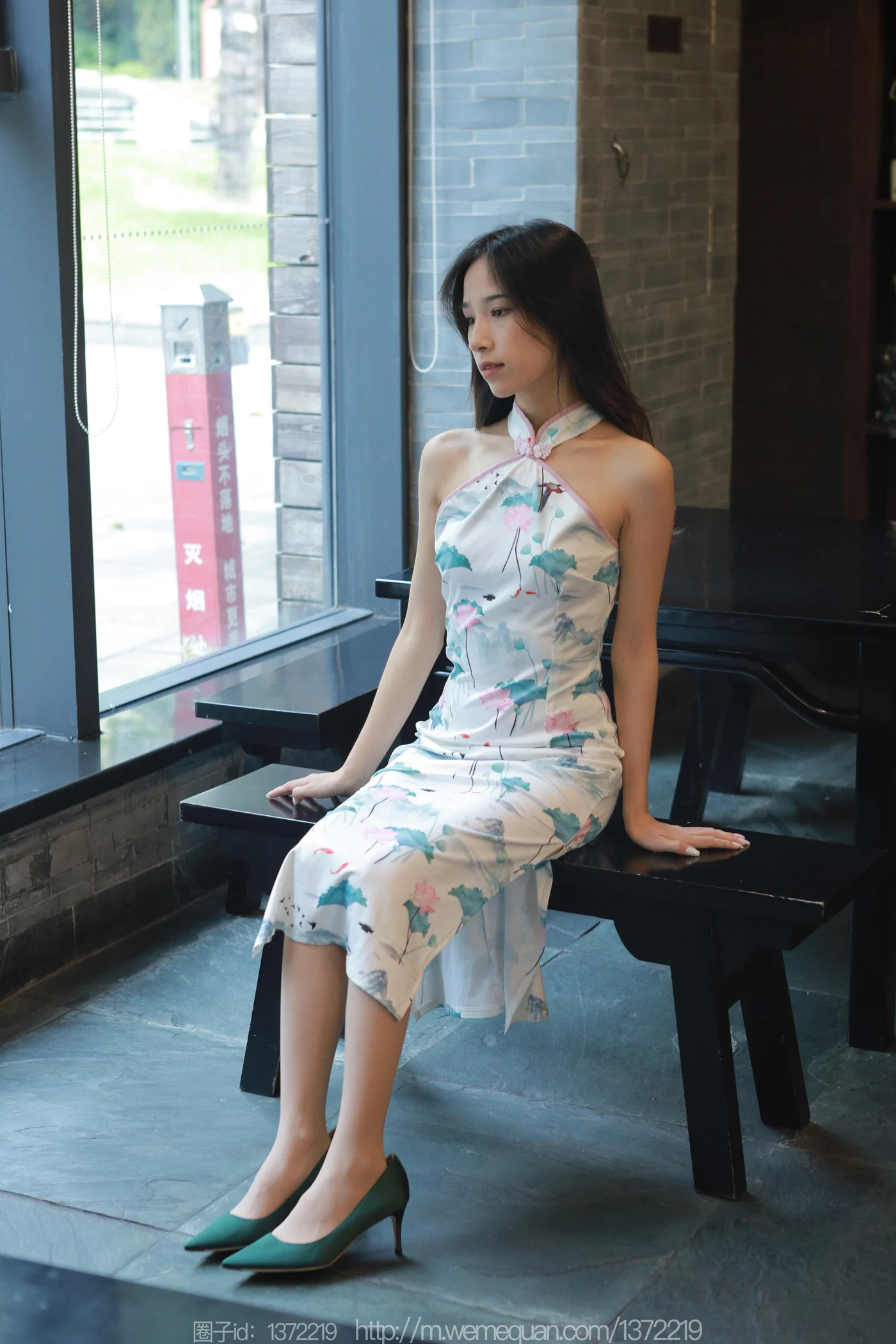 [IESS异思趣向] 丝享家 NO.1484 美子《绿鞋佳人》