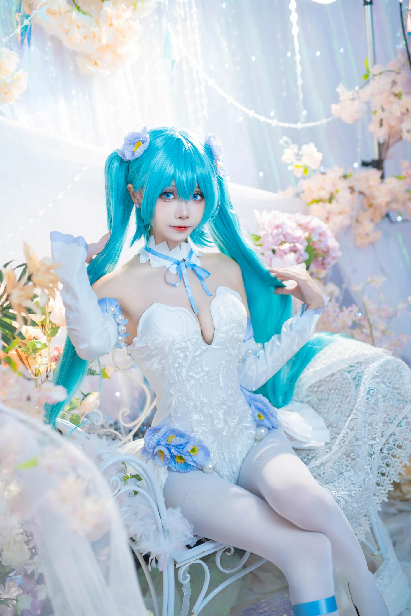 艾西Aiwest NO.011 初音 粉蝶花