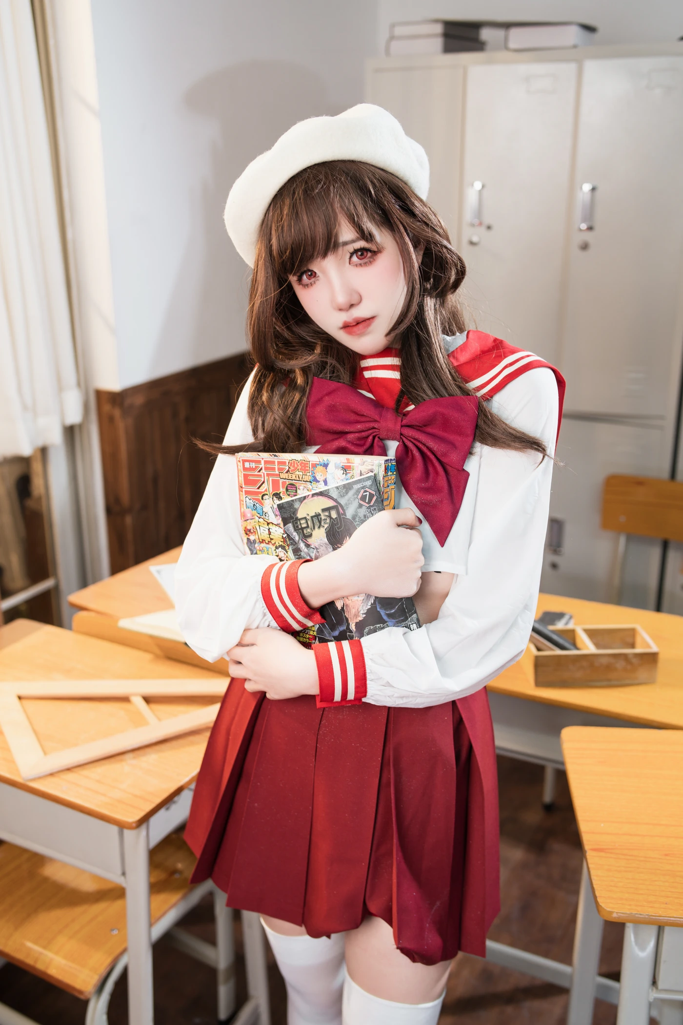 阿薰kaOri NO.038 白虎女高中生