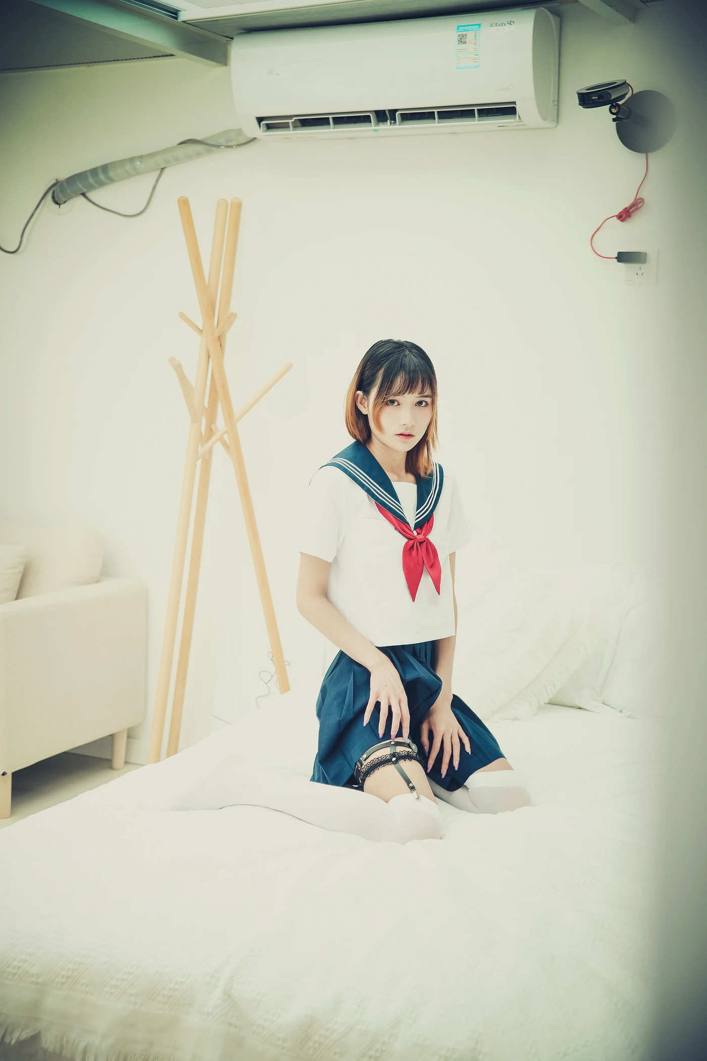 兔子Zzz不吃胡萝卜 NO.123 JK纯欲-愛倫出品