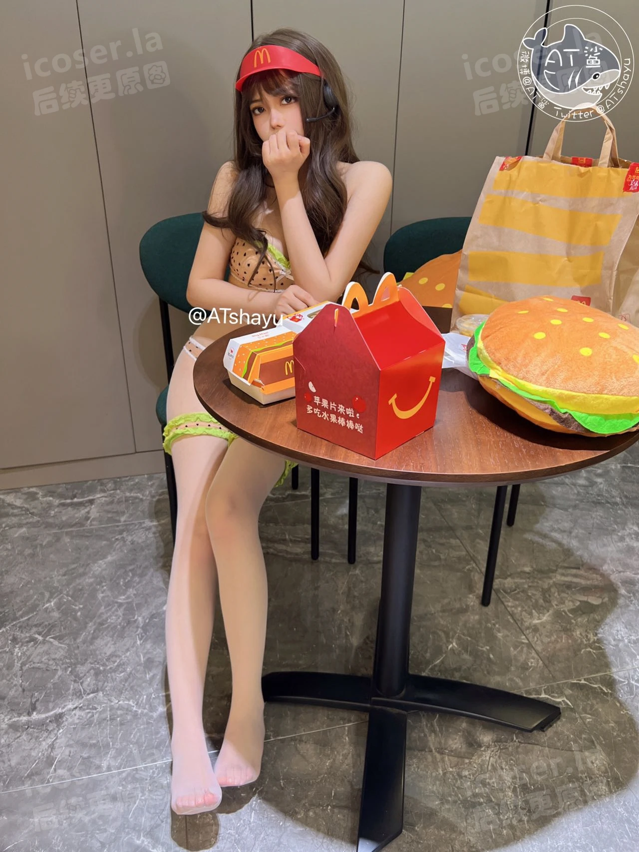 AT鲨 NO.063 麦当劳jiojio