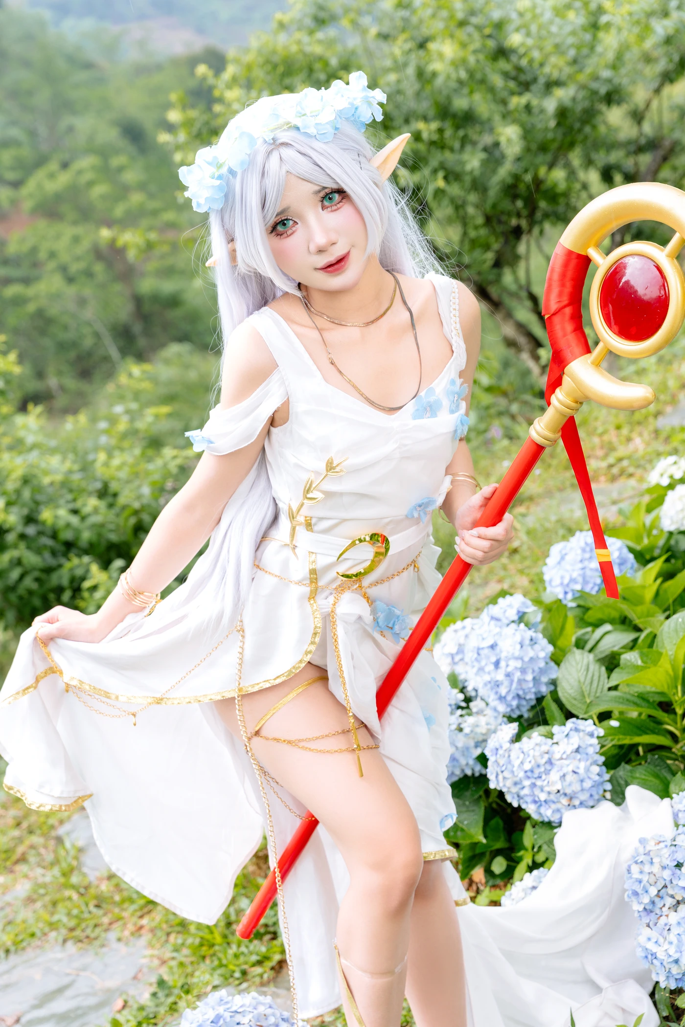 PoppaChan NO.066 Frieren Blue Valley Dress