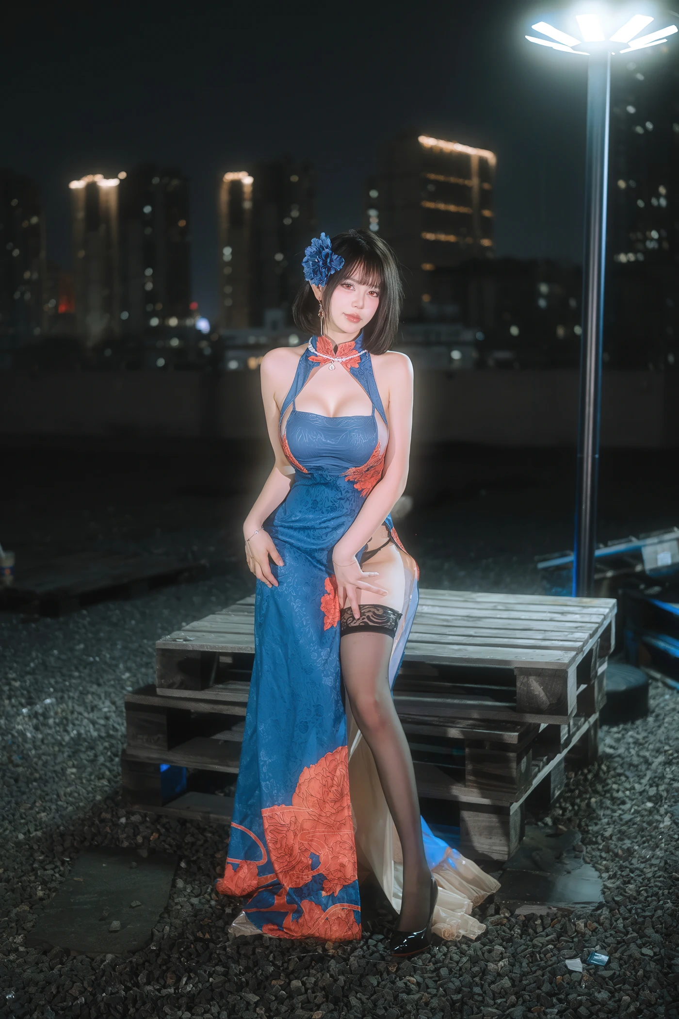 Tina很妖孽呀 NO.044 碧蓝航线 建武 旗袍