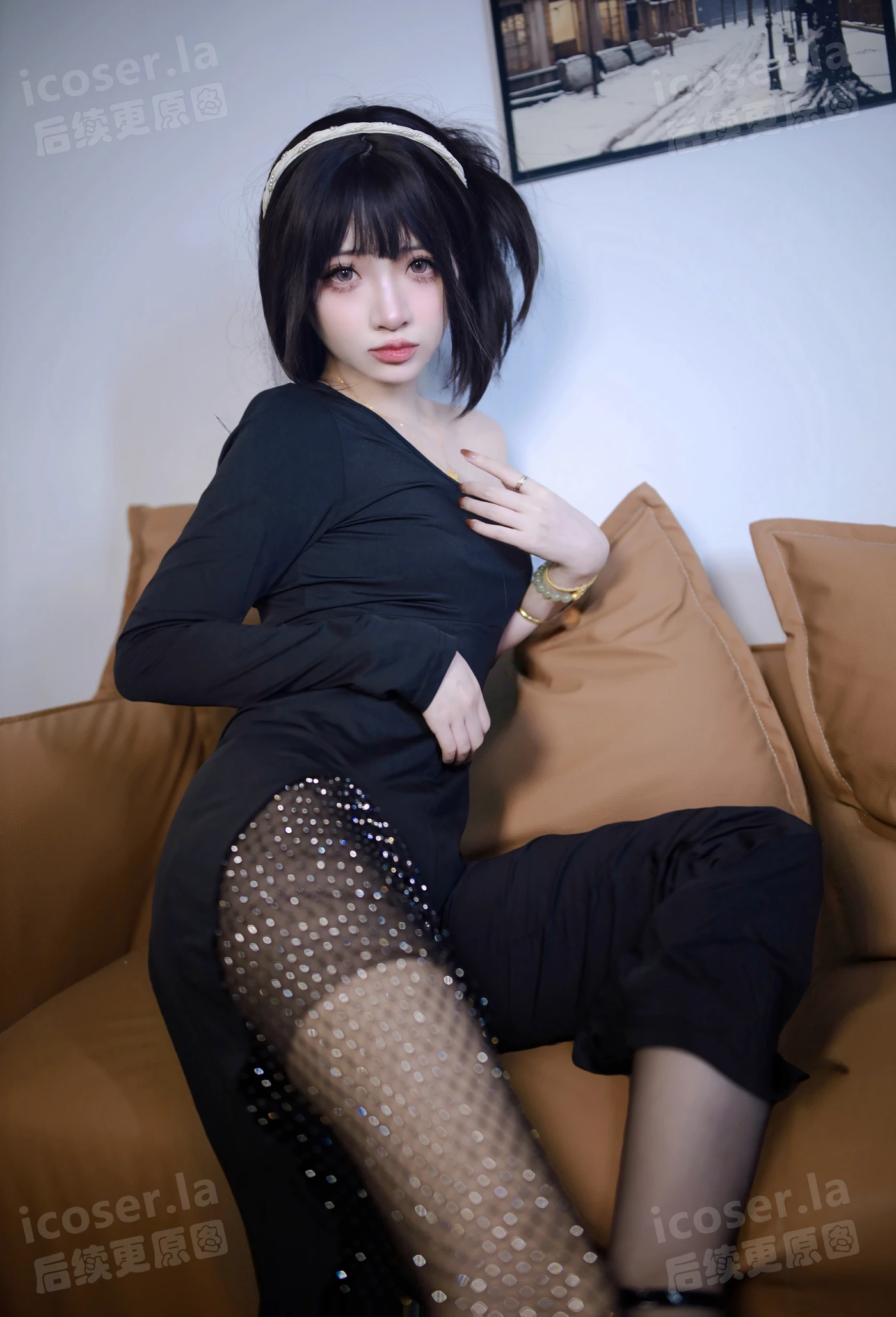 疯猫ss NO.225 黑色连体裤袜