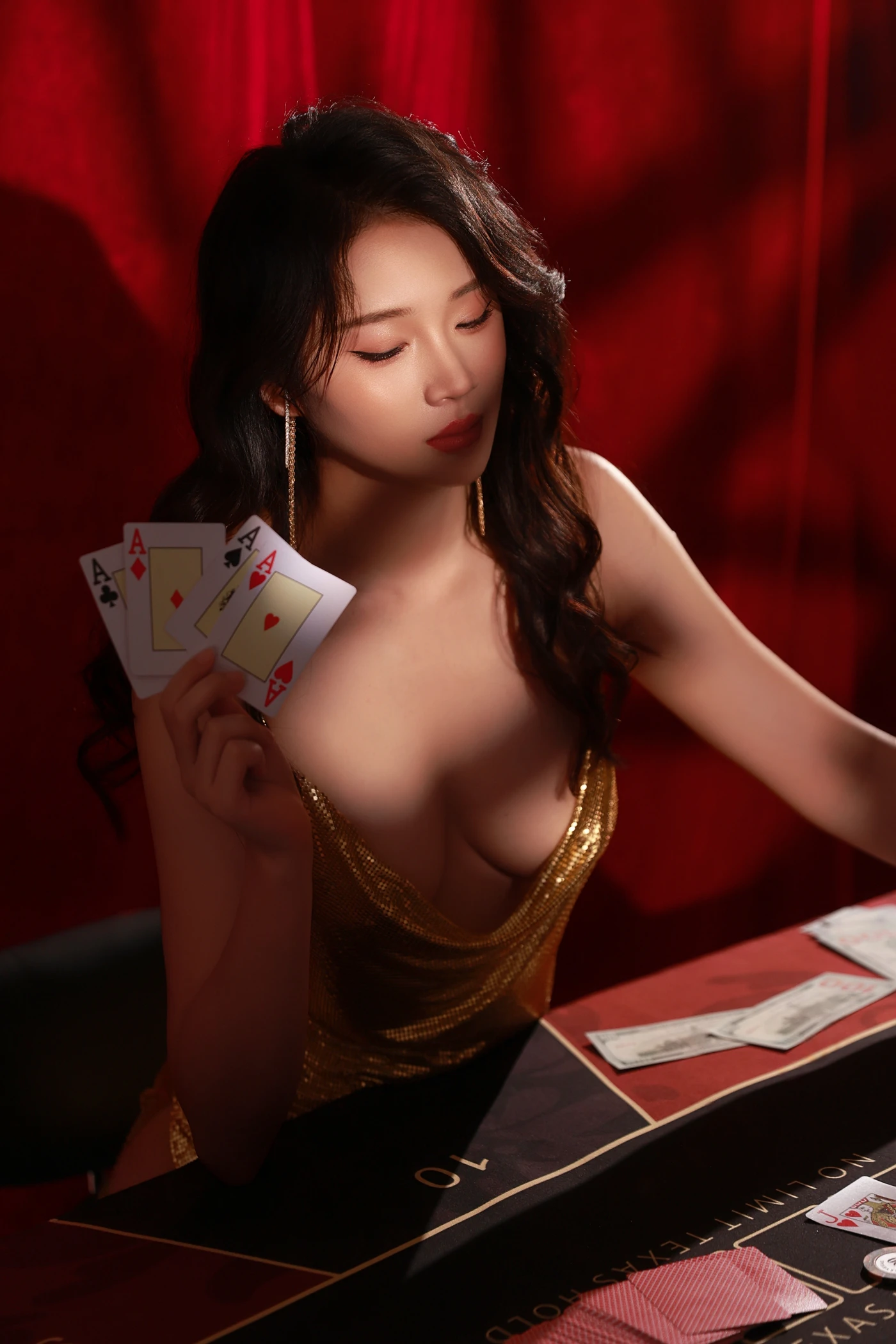 南乔 NO.002 内购无水印 赌场女郎