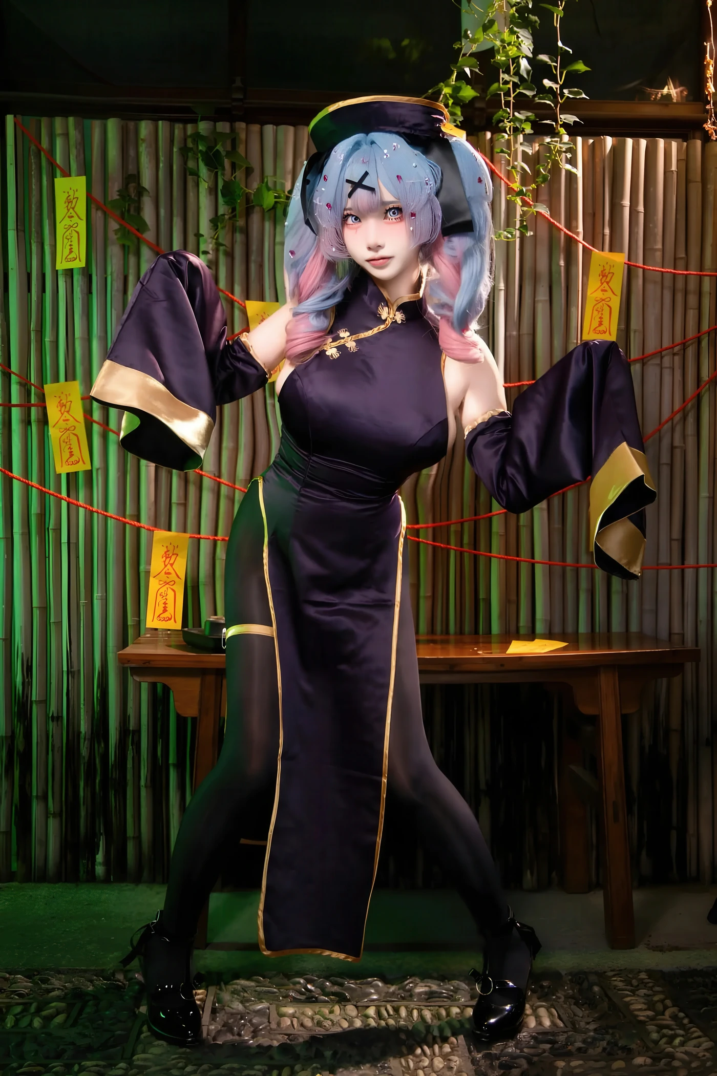 香草奶喵 NO.001 兔子洞小僵尸