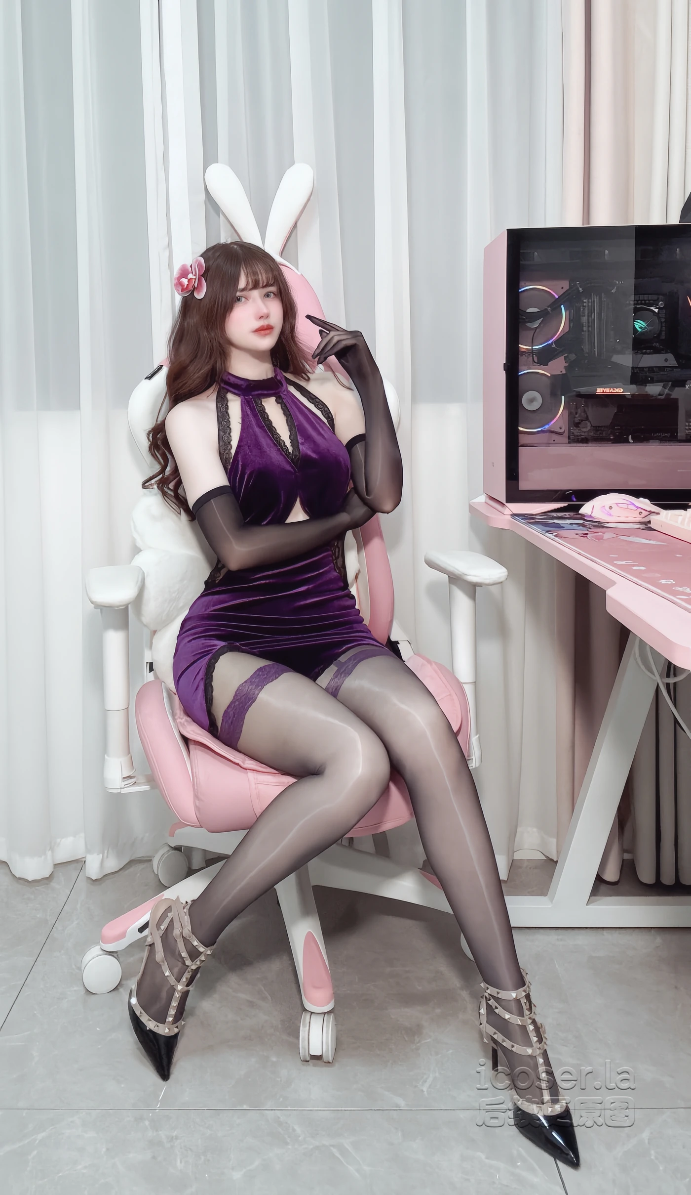 鹿八岁baby NO.094 紫色韵味