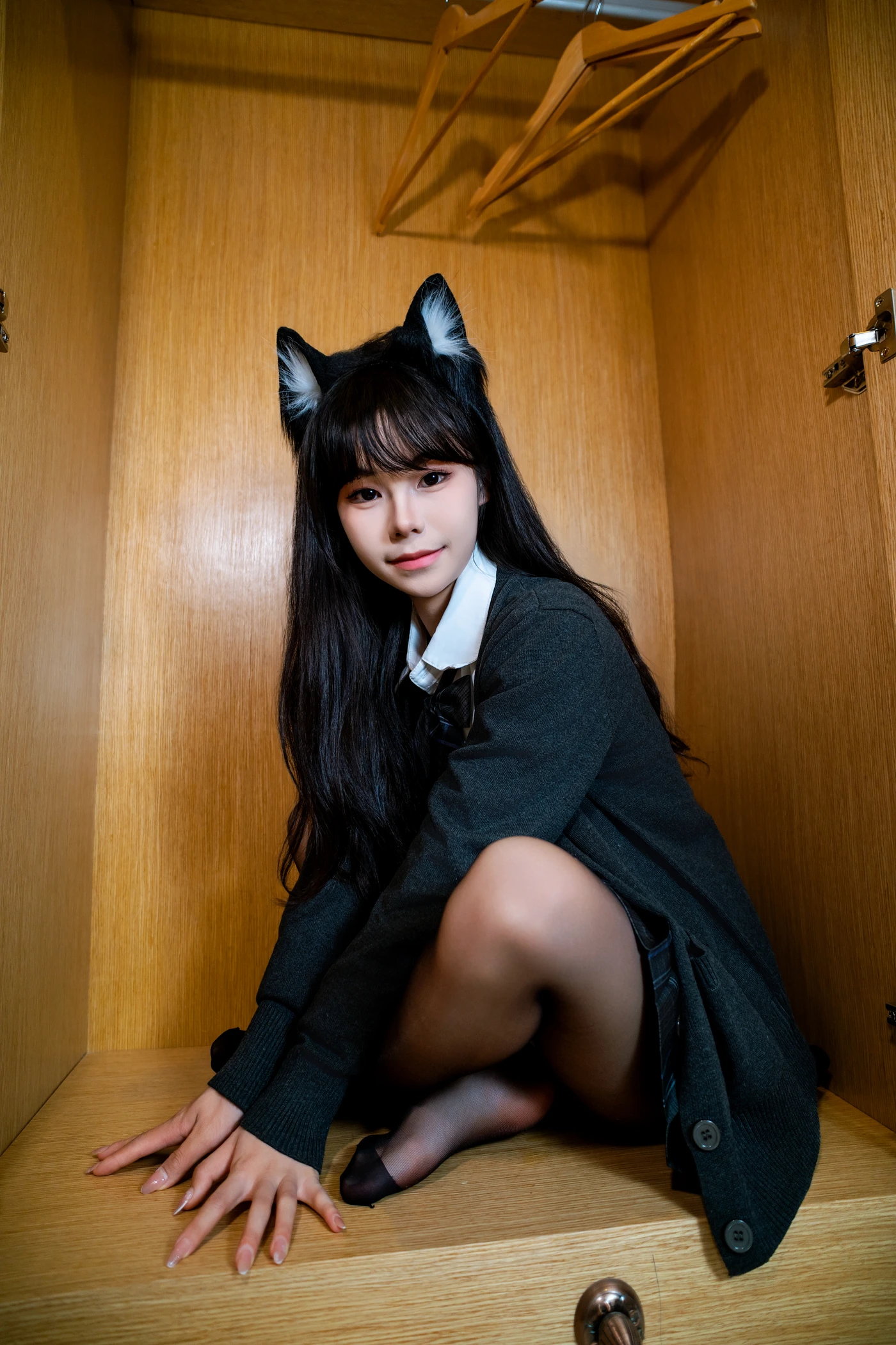 糊糊盟主 NO.004 猫耳jk黑丝