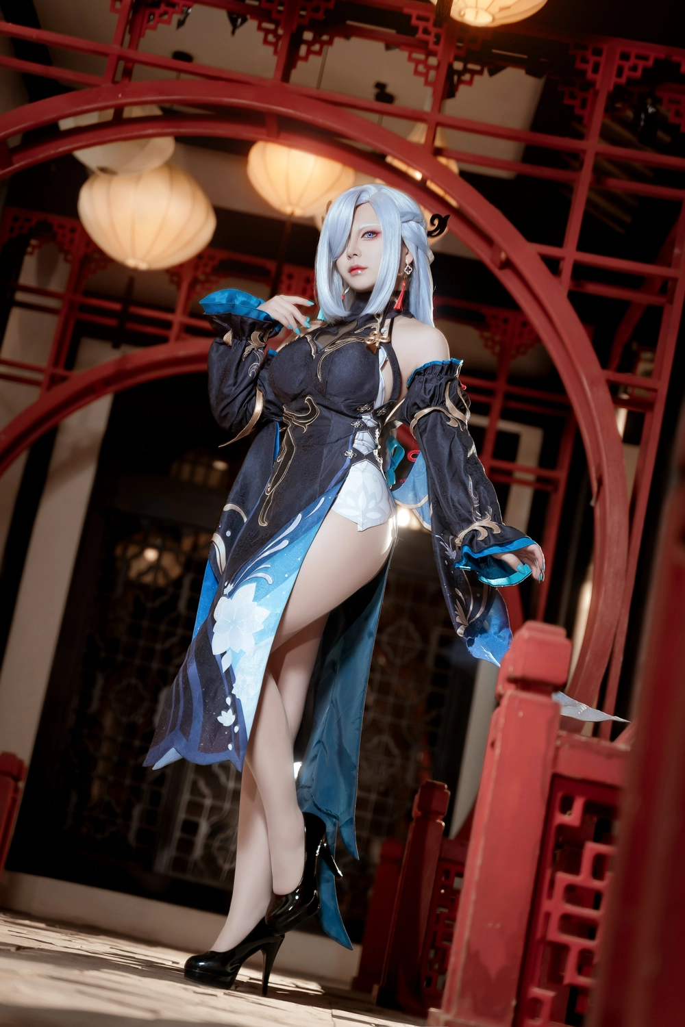 虎森森 NO.055 原神 申鹤 冷花幽露