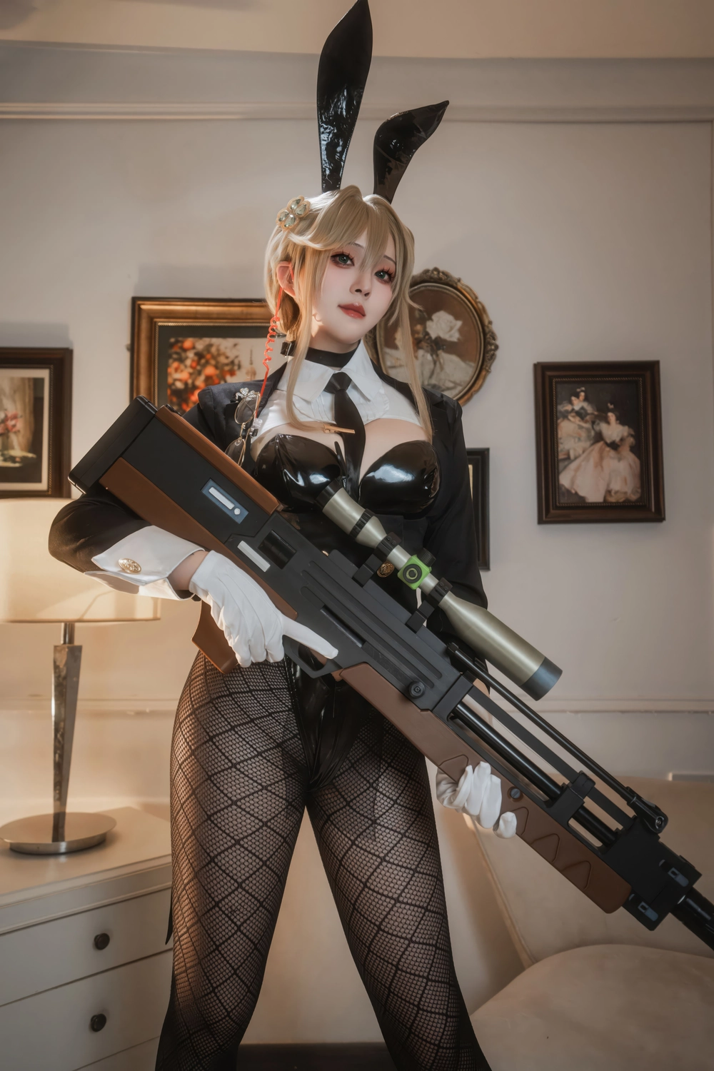 Natsuko夏夏子 NO.095 NIKKE 爱德 特工兔女郎