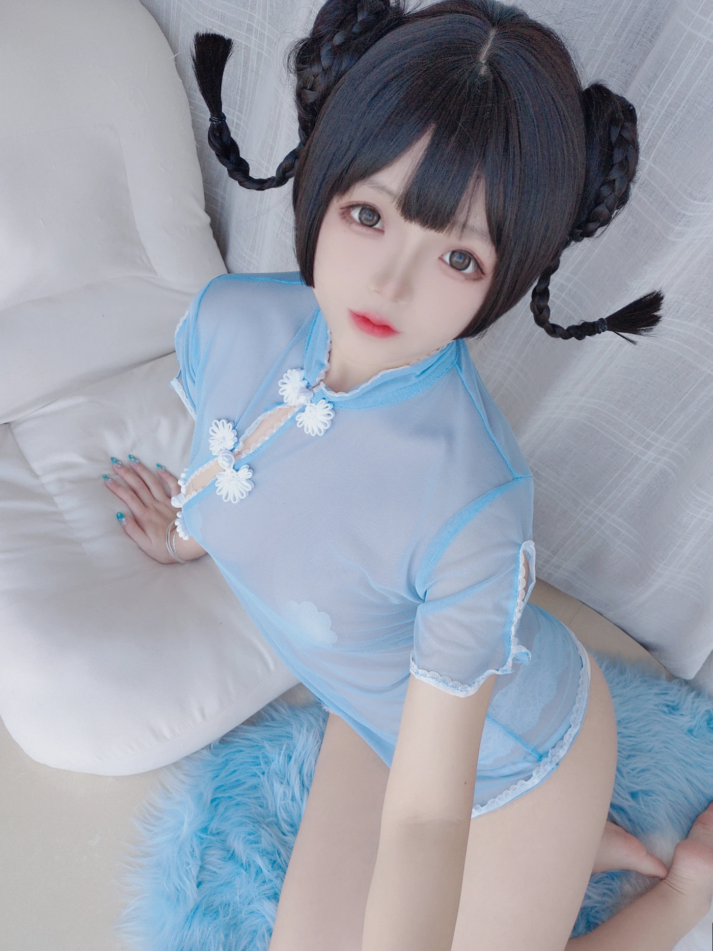 日奈娇 NO.233 透明旗袍自拍